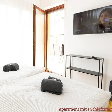 아파트 Rhein-lahn Living - Modernes Design - Kontaktloser Zugang - Zentrale Lage Nahe Rhein Und Martinsburg - Mit Kueche & Wohnzimmer 라한슈타인