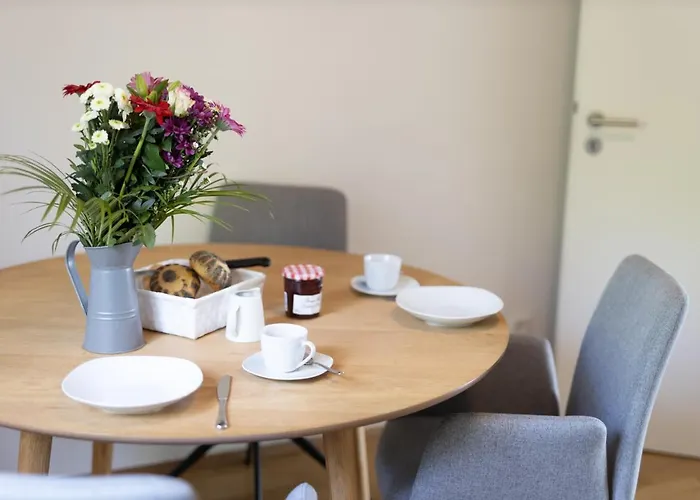 Rhein-lahn Living - Modernes Design - Kontaktloser Zugang - Zentrale Lage Nahe Rhein Und Martinsburg - Mit Kueche & Wohnzimmer * Lahnstein