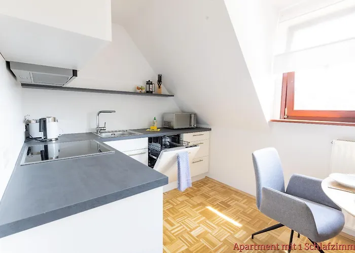 Rhein-lahn Living - Modernes Design - Kontaktloser Zugang - Zentrale Lage Nahe Rhein Und Martinsburg - Mit Kueche & Wohnzimmer * 라한슈타인