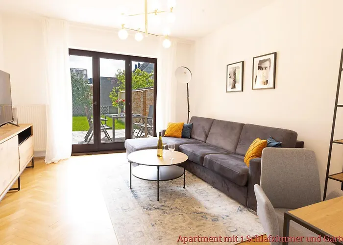 Rhein-lahn Living - Modernes Design - Kontaktloser Zugang - Zentrale Lage Nahe Rhein Und Martinsburg - Mit Kueche & Wohnzimmer Apartamento Lahnstein